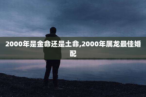 2000年是金命还是土命,2000年属龙最佳婚配
