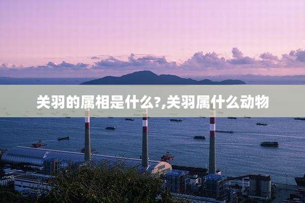 关羽的属相是什么?,关羽属什么动物