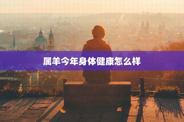 属羊今年身体健康怎么样