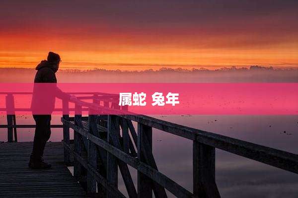 属蛇 兔年