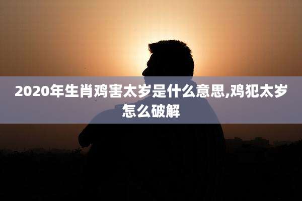 2020年生肖鸡害太岁是什么意思,鸡犯太岁怎么破解