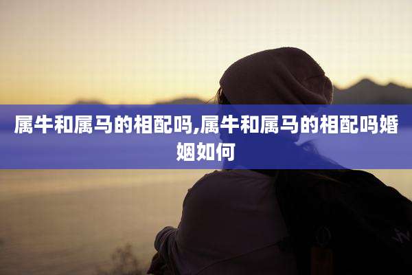 属牛和属马的相配吗,属牛和属马的相配吗婚姻如何