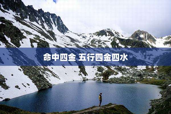 命中四金 五行四金四水