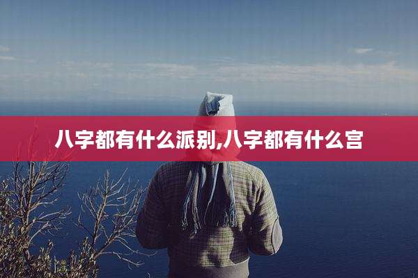 八字都有什么派别,八字都有什么宫