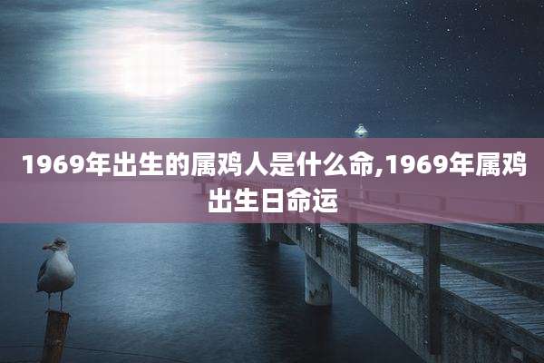 1969年出生的属鸡人是什么命,1969年属鸡出生日命运