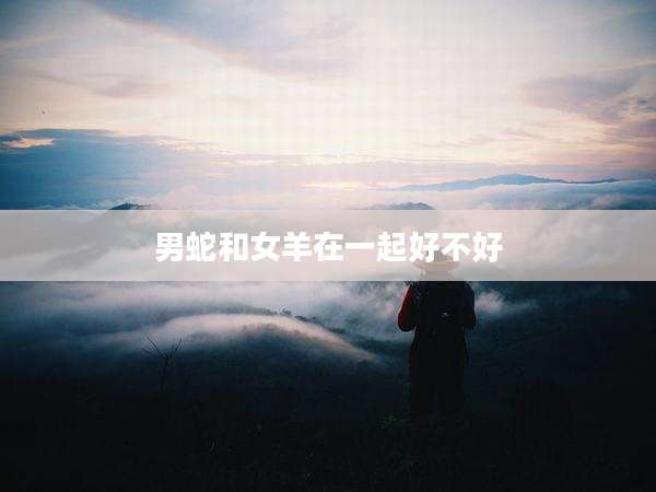 男蛇和女羊在一起好不好