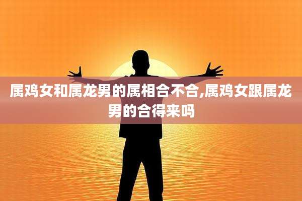 属鸡女和属龙男的属相合不合,属鸡女跟属龙男的合得来吗