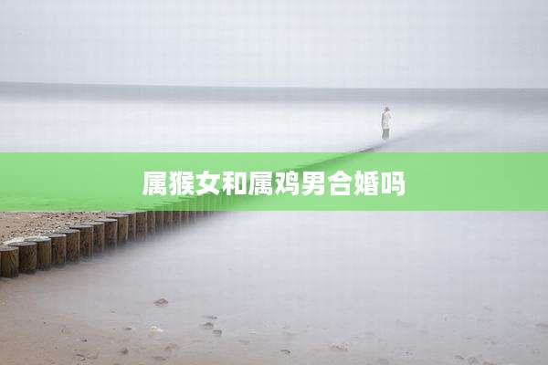 属猴女和属鸡男合婚吗