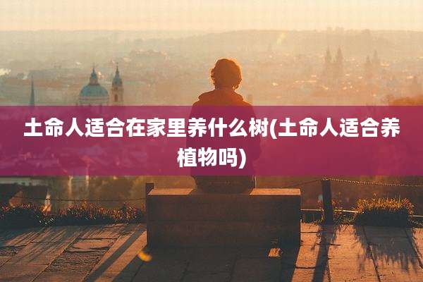 土命人适合在家里养什么树(土命人适合养植物吗)