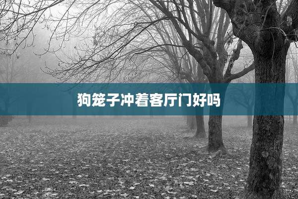 狗笼子冲着客厅门好吗