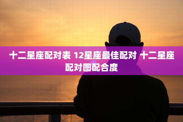 十二星座配对表 12星座最佳配对 十二星座配对图配合度