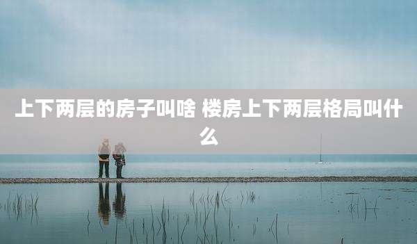 上下两层的房子叫啥 楼房上下两层格局叫什么