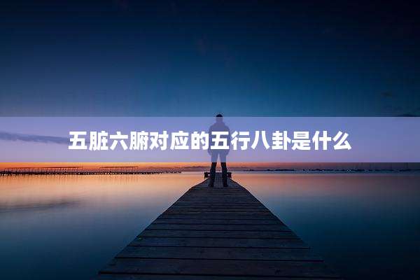 五脏六腑对应的五行八卦是什么