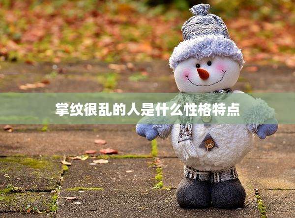 掌纹很乱的人是什么性格特点