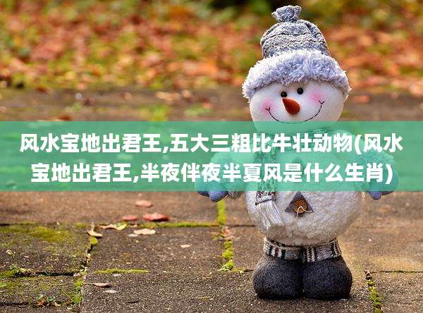 风水宝地出君王,五大三粗比牛壮动物(风水宝地出君王,半夜伴夜半夏风是什么生肖)