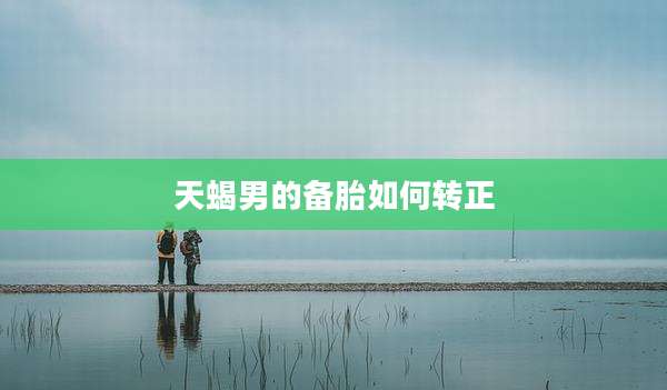 天蝎男的备胎如何转正