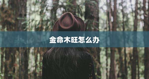 金命木旺怎么办