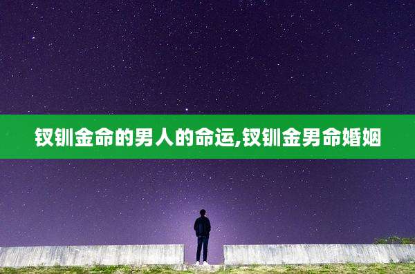 钗钏金命的男人的命运,钗钏金男命婚姻