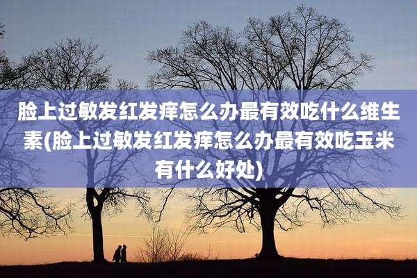 脸上过敏发红发痒怎么办最有效吃什么维生素(脸上过敏发红发痒怎么办最有效吃玉米有什么好处)