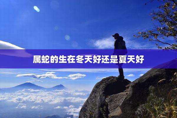 属蛇的生在冬天好还是夏天好