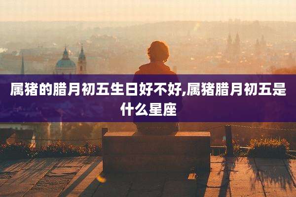 属猪的腊月初五生日好不好,属猪腊月初五是什么星座