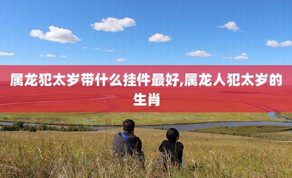 属龙犯太岁带什么挂件最好,属龙人犯太岁的生肖