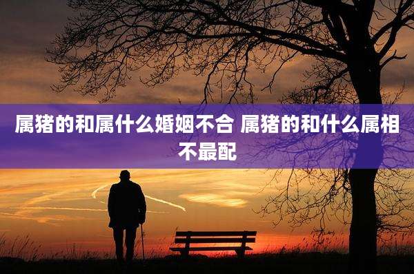属猪的和属什么婚姻不合 属猪的和什么属相不最配