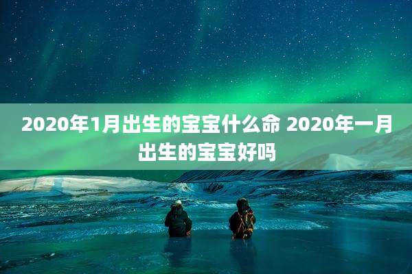 2020年1月出生的宝宝什么命 2020年一月出生的宝宝好吗