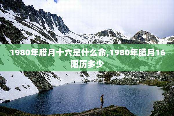 1980年腊月十六是什么命,1980年腊月16阳历多少