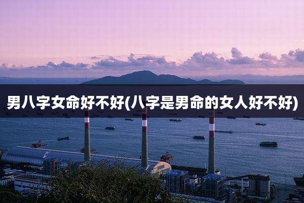 男八字女命好不好(八字是男命的女人好不好)