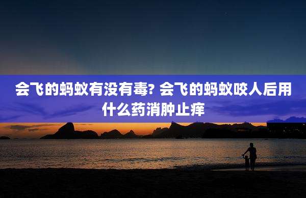 会飞的蚂蚁有没有毒? 会飞的蚂蚁咬人后用什么药消肿止痒