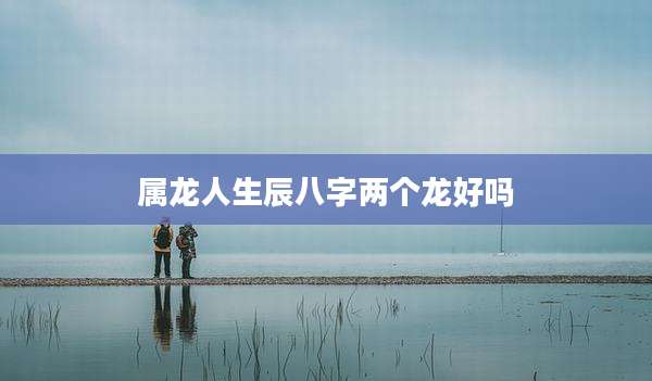 属龙人生辰八字两个龙好吗