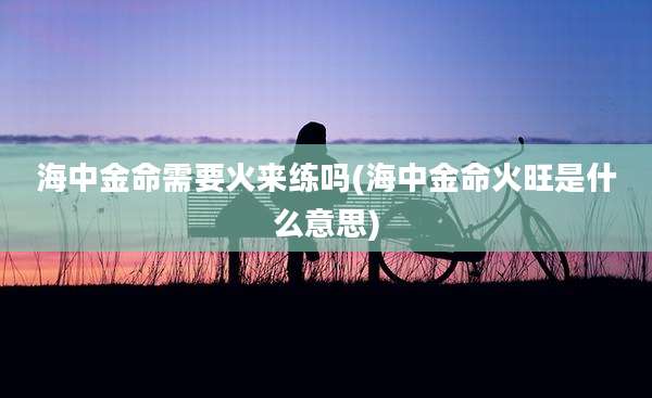 海中金命需要火来练吗(海中金命火旺是什么意思)