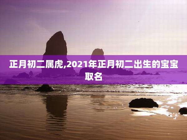 正月初二属虎,2021年正月初二出生的宝宝取名