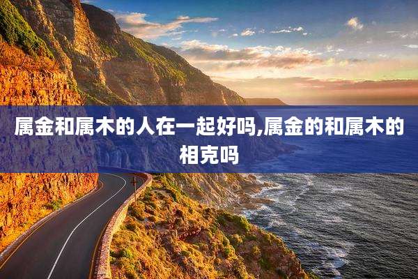 属金和属木的人在一起好吗,属金的和属木的相克吗