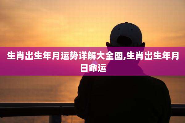 生肖出生年月运势详解大全图,生肖出生年月日命运