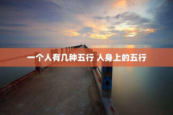 一个人有几种五行 人身上的五行