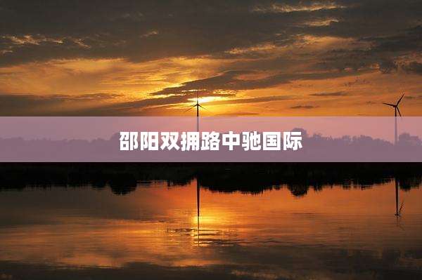 邵阳双拥路中驰国际