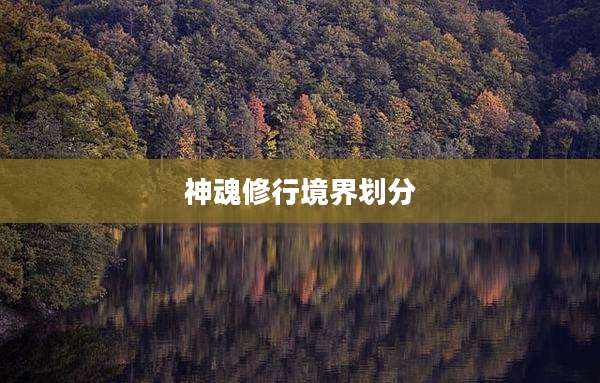 神魂修行境界划分