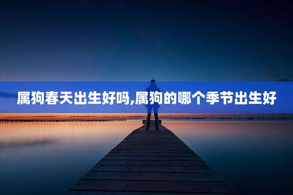 属狗春天出生好吗,属狗的哪个季节出生好