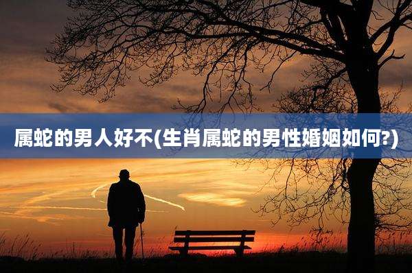 属蛇的男人好不(生肖属蛇的男性婚姻如何?)
