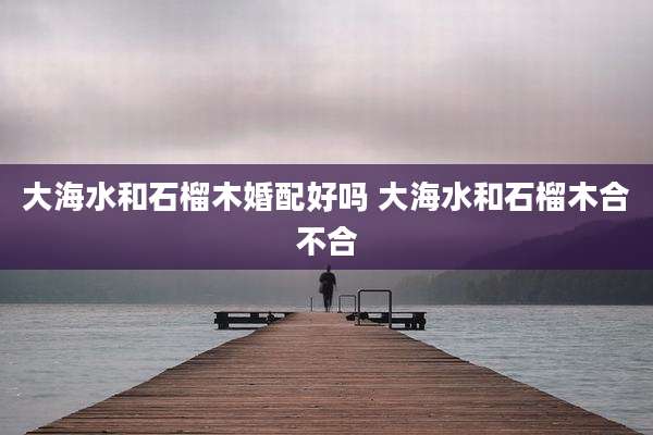 大海水和石榴木婚配好吗 大海水和石榴木合不合