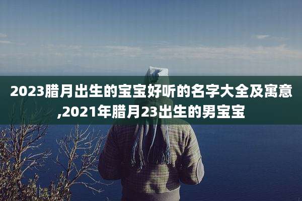 2023腊月出生的宝宝好听的名字大全及寓意,2021年腊月23出生的男宝宝