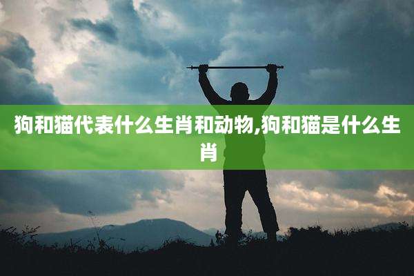 狗和猫代表什么生肖和动物,狗和猫是什么生肖