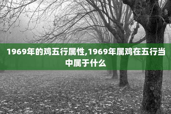 1969年的鸡五行属性,1969年属鸡在五行当中属于什么