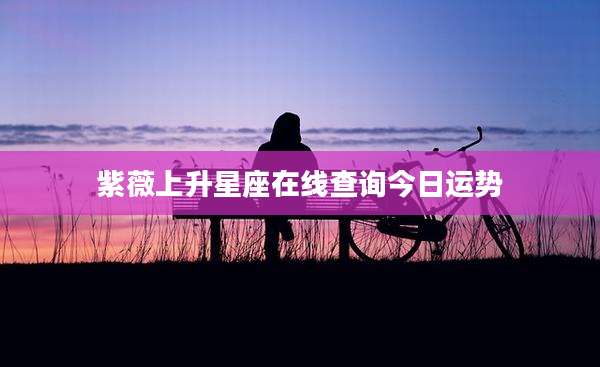 紫薇上升星座在线查询今日运势