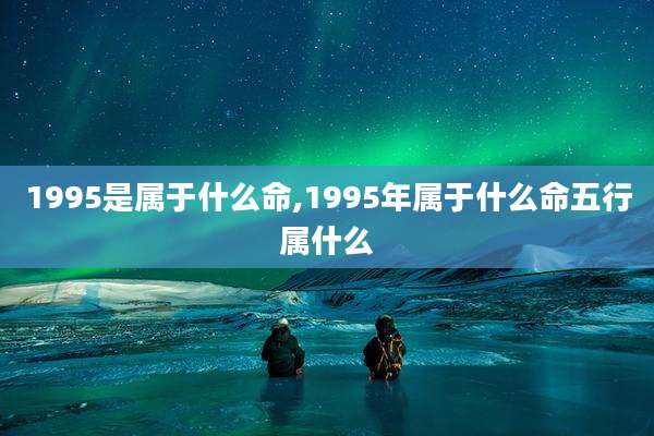 1995是属于什么命,1995年属于什么命五行属什么