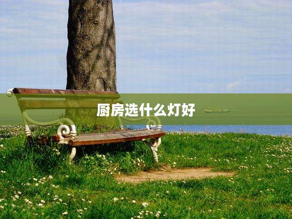 厨房选什么灯好