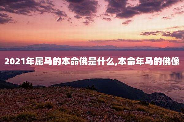 2021年属马的本命佛是什么,本命年马的佛像