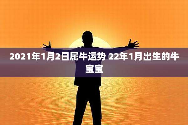 2021年1月2日属牛运势 22年1月出生的牛宝宝